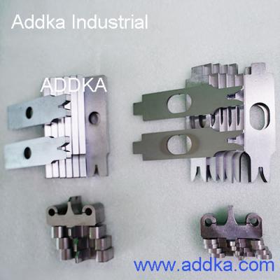 Crimping tool base cutter anvil punch process