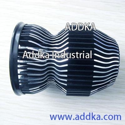 LED lamp aluminum radiator processing and assembly